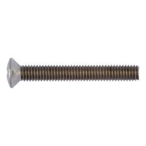 Vis à tête fraisée bombée avec empreinte H cruciforme