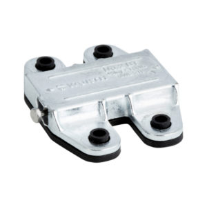 Support plat pour gaine de ventilation