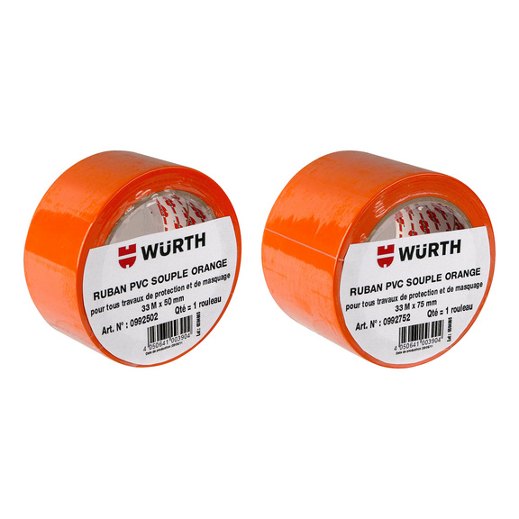 Ruban PVC orange - Würth Caraïbes / Outre-Mer