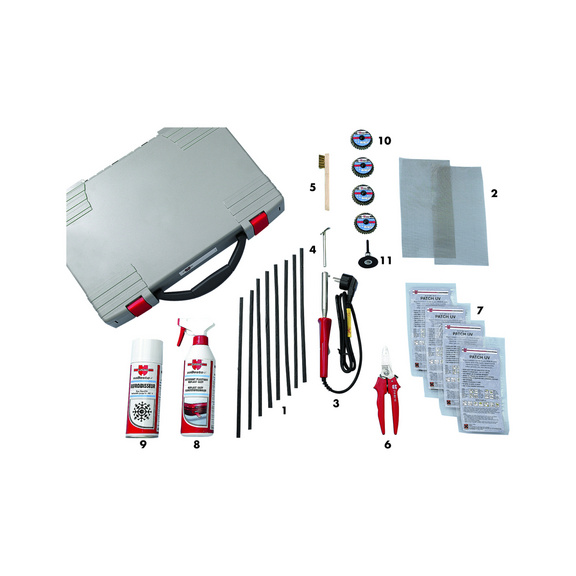 Kit reparation plastique par soudage economique