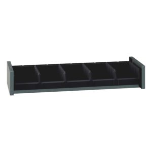 Etagères pour bacs de rangement