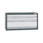 Module à tiroirs avec panneau d'aluminium Largeur : 834 mm - 330 mm, 25.400 kg, 834 mm, 430 mm, 1 pcs