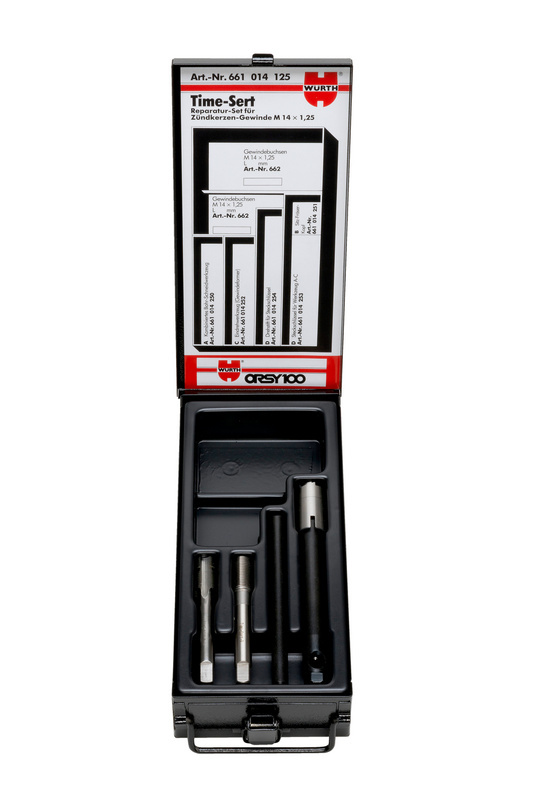 Kit de réparation pour bougie d'allumage M14 x 1,25 TIME-SERT® - Würth  Caraïbes / Outre-Mer