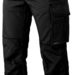 Pantalon Nature - Noir goudron, 48, 42, 64% coton. 34% polyester. 2% élasthanne, 1 pcs