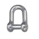 Manille, droite, avec six pans creux - 6 mm, 6 mm, 12 mm, 24 mm, 10 pcs