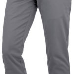 Pantalon de bureau chino - Gris, 52, 46, 98 % coton. 2 % élasthanne, 1 pcs