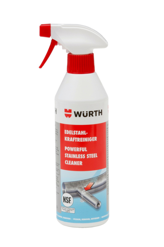 Nettoyant inox Wurth puissant pour nettoyeur puissant inox INOX 5L