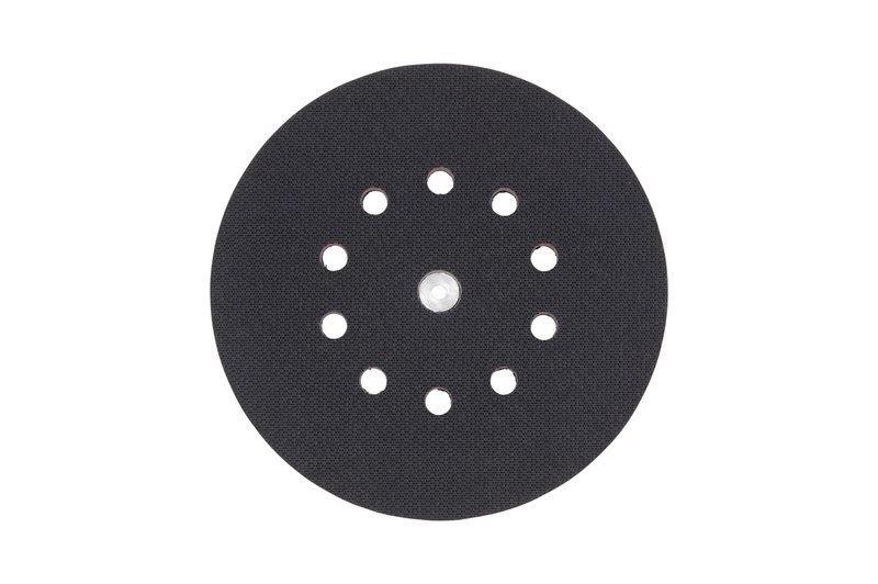 Disque abrasif velcro corindon 225 mm-6+1 trous - 5 pces