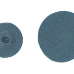 Mini-disque abrasif texture nylon Mini-disque nylon non tissé - Gris, Fin. 400, Carbure de silicium, 50 mm, 25 pcs