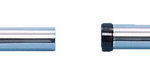 Tube métallique chromé - ISS55-S, DN 40, x, 2 pcs