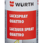 Peinture en spray Quattro - Jaune de sécurité RAL 1003, Résine alkylique, 0.7 g/cm³, x, 1 pcs