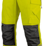 Pantalon haute visibilité fluo hiver, classe 2 - Jaune. Anthracite, 62, 56, 74 % polyester. 22 % coton. 4 % élasthanne, 1 pcs