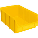 Boîte de stockage - 1, Jaune, 489 mm, 304 mm, 1 pcs