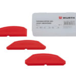 Kit de spatules de lissage Uni - Plastique, Rouge, 95 mm, 5 mm, 1 pcs