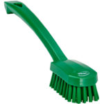 Brosse universelle, poils moyens - Vert, Polypropylène / acier inoxydable, Polyester, 260 x 40 mm, 1 pcs