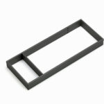 Cadre Tavinea Sorto Vionaro/DWD XP - Graphite similaire à RAL 7015, A partir de 300 mm, 186 mm, Vionaro H89 / DWD-XP H95, 1 pcs