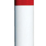 Balise type J - Plastique, Rouge. Blanc, 200 mm, 1600 mm, 1 pcs