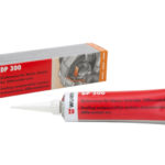 Joint moteur et carter DP 300 - Polyuréthane, Rouge, 1.12 g/cm³, à 25°C, 1 pcs