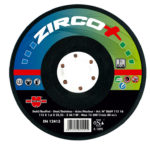 Disque à meuler Zirco plus - 125.0 x 6.4 mm, 12200 tr/min, 22.23 mm, Déporté, 1 pcs/50 pcs