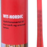 Scellement chimique WIT-NORDIC - 300 ml, 12 Mois / de -20°C à 20°C, Vinylester, Gris. Noir, 1 pcs