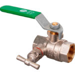 Vanne à sphère NF Femelle - Femelle - 1/2 x 1/2 pouce, 1/2pouce, 54.5 mm, 25 bar, 1 pcs
