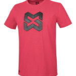 T-shirt de travail Logo IV - Rouge, XL, 60% coton. 40% polyester, 1 pcs