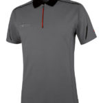 Polo Stretch X - Gris, XXL, 95 % coton. 5 % élasthanne, 1 pcs