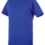 T-shirt Job+ - Bleu royal, M, 100 % jersey de coton, 1 pcs