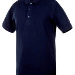 Polo Job+ - Marine, S, 100 % coton piqué, 1 pcs