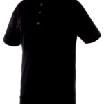 Polo Job+ - Noir, XL, 100 % coton piqué, 1 pcs