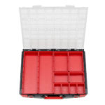 Coffret rangement transparent vide 8.4.1 + boites - 10 PCS, 2400 g, 8.4.1, 500 x 380 x 85 mm, 1 pcs