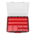 Coffret rangement transparent vide 8.4.1 + boites - 10 PCS, 2400 g, 8.4.1, 500 x 380 x 85 mm, 1 pcs