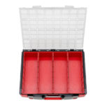 Coffret de rangement à compartiments vide, transparent, SYSKO 8.4.2 - 4 PCS, 3000 g, 8.4.2, 500 x 380 x 140 mm, 1 pcs