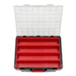 Coffret de rangement à compartiments vide, transparent, SYSKO 8.4.2 - 4 PCS, 3000 g, 8.4.2, 500 x 380 x 140 mm, 1 pcs