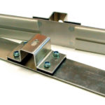 Kit 2 fixations pour barre de toit à coller - 1 pcs