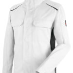 Veste Cetus - Blanc. Anthracite, XL, 65% polyester. 35% coton, 1 pcs