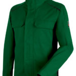 Veste Cetus - Vert. Noir, XL, 65% polyester. 35% coton, 1 pcs