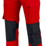 Pantalon Cetus - Rouge. Anthracite, 46, 40, 65% polyester. 35% coton, 1 pcs