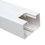 Goulotte de distribution - 100 mm, 65 mm, Blanc, 2 m, 8 pcs