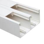 Goulotte de distribution - 130 mm, 65 mm, Blanc, 2 m, 8 pcs