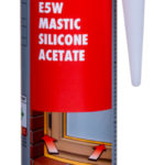 Mastic silicone acétate - Translucide, 100 %, Cartouche, 310 ml, 1 pcs/25 pcs