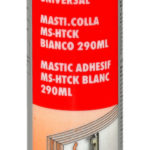 Colle structurale MS Hightack - Blanc, 1.57 g/cm³ / à 23°C. 50% d'humidité relative, 1.5 N/mm², à 23°C. conforme à la norme ASTM D-638, 1 pcs/12 pcs