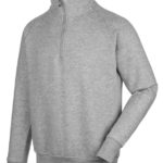 Sweat-shirt de travail Job+ - Gris clair, L, 70% coton. 30% polyester, 1 pcs