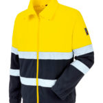 Polaire de travail Würth MODYF haute-visibilité - Jaune, 3XL, 1 pcs