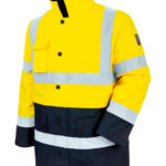 Parka de travail Würth MODYF haute-visibilité jaune/marine - 1 pcs