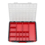 Coffret rangement transparent vide 8.4.1 + boites - 15 PCS, 3500 g, 8.4.1, 500 x 380 x 85 mm, 1 pcs