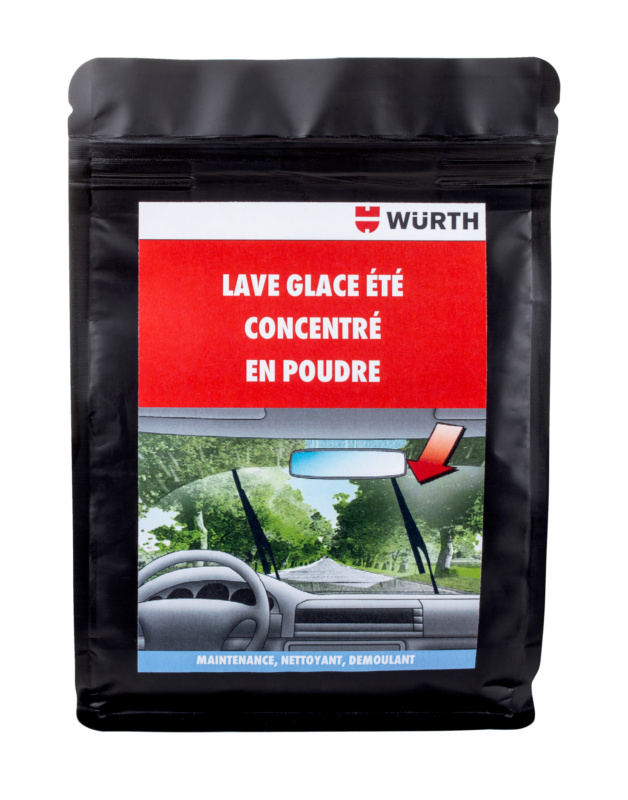 Lave-glace été concentré en poudre - Würth Caraïbes / Outre-Mer