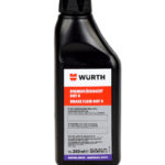 Liquide de frein DOT 4 - 250 ml, 1.069 g/cm³, Ambre pâle, Ether de glycol et polyglycol. additifs, 1 pcs