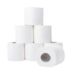 Papier hygiénique pure ouate 2 plis - Blanc, 98 mm, 110 mm, 200 PCS, 72 pcs