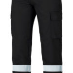 Pantalon de travail classic reflex - Noir, S, 65% polyester. 35% coton, 1 pcs